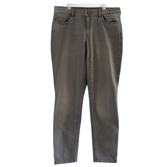 🖤 Old Navy Rockstar Gray Mid-Rise Jeans | Size 14 Regular 🖤 - Picture 1 of 6